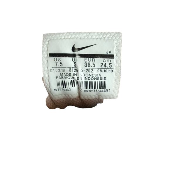 Nike Womens Tanjun Running Shoes Particle Beige Pink 812655-202 Ladies Size 7.5 - Picture 6 of 6